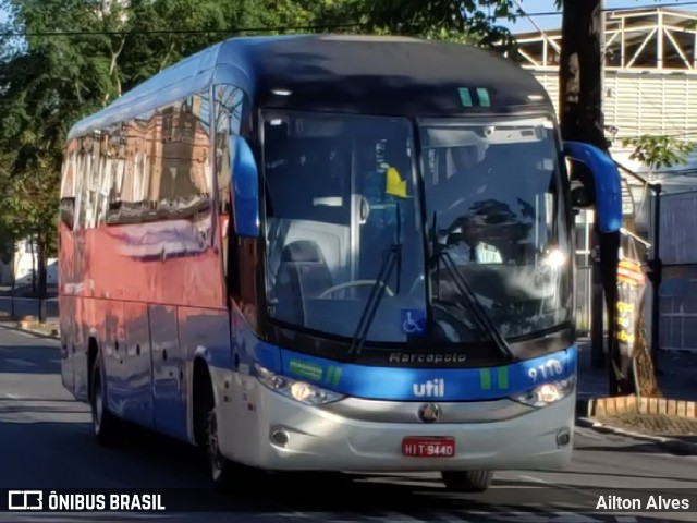 UTIL - União Transporte Interestadual de Luxo 9118 na cidade de Belo Horizonte, Minas Gerais, Brasil, por Ailton Alves. Número da foto: #8247016.