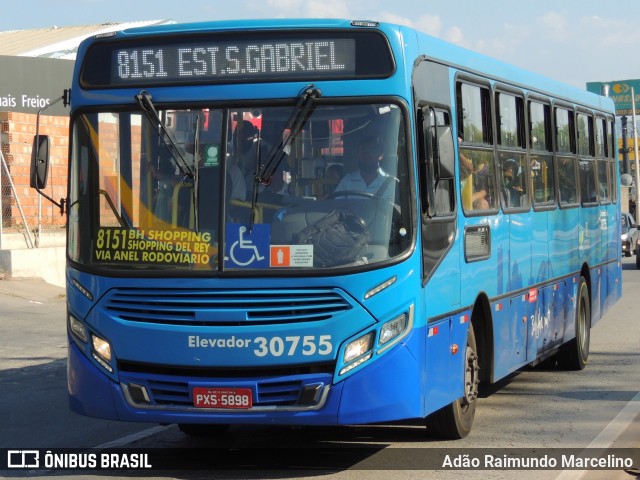 Auto Omnibus Nova Suissa 30755 na cidade de Belo Horizonte, Minas Gerais, Brasil, por Adão Raimundo Marcelino. Número da foto: #8246735.