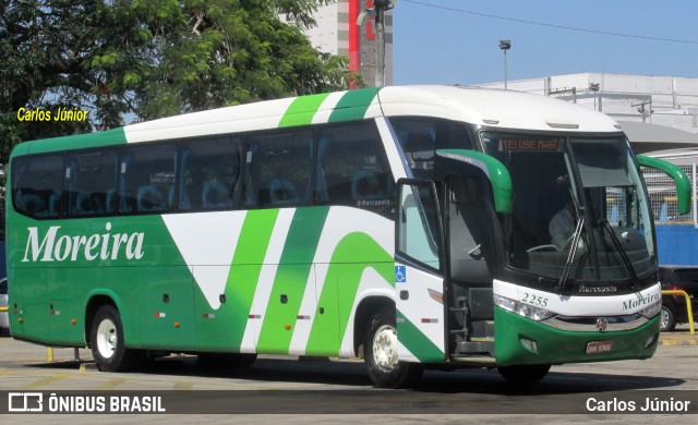 Empresa de Transportes e Turismo Moreira 2255 na cidade de Goiânia, Goiás, Brasil, por Carlos Júnior. Número da foto: #8245581.