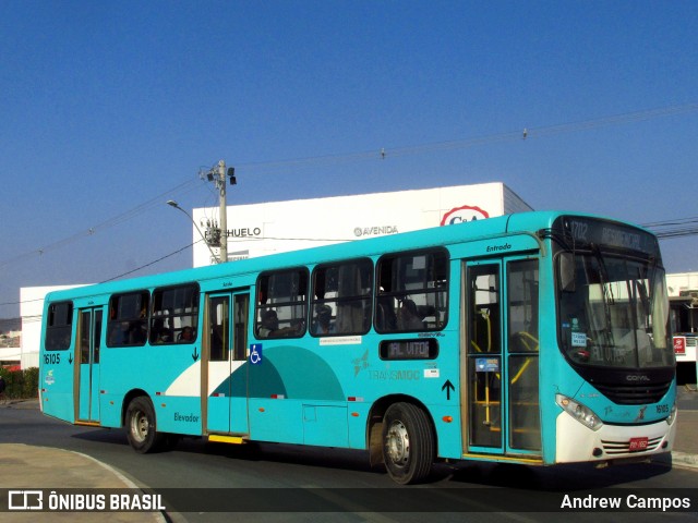 Solaris Transportes 16105 na cidade de Montes Claros, Minas Gerais, Brasil, por Andrew Campos. Número da foto: #8245057.