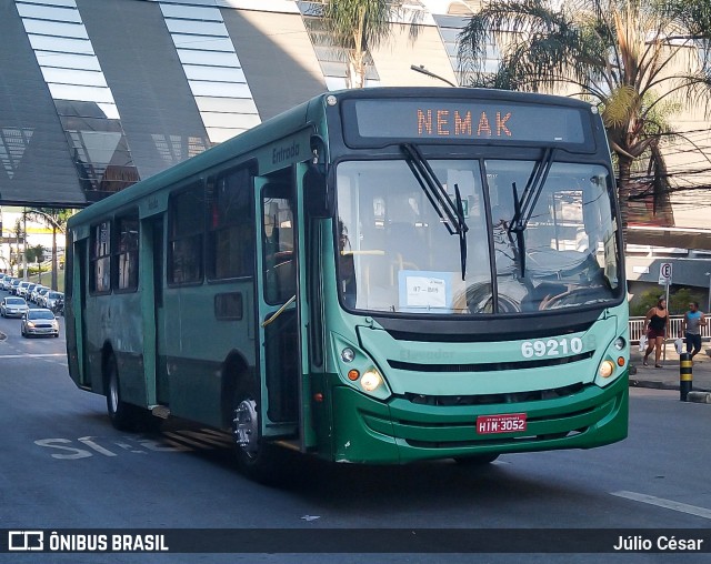 Viação Santa Edwiges 69210 na cidade de Belo Horizonte, Minas Gerais, Brasil, por Júlio César. Número da foto: #8245845.