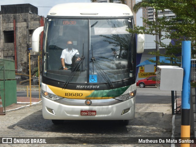 Empresa Gontijo de Transportes 18680 na cidade de Fortaleza, Ceará, Brasil, por Matheus Da Mata Santos. Número da foto: #8246797.