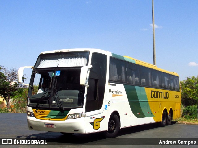 Empresa Gontijo de Transportes 12620 na cidade de Montes Claros, Minas Gerais, Brasil, por Andrew Campos. ID da foto: 8245097.