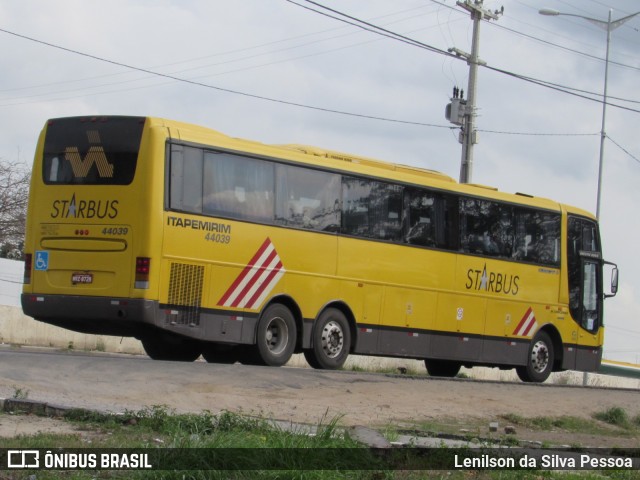 Viação Itapemirim 44039 na cidade de Caruaru, Pernambuco, Brasil, por Lenilson da Silva Pessoa. ID da foto: 8246433.