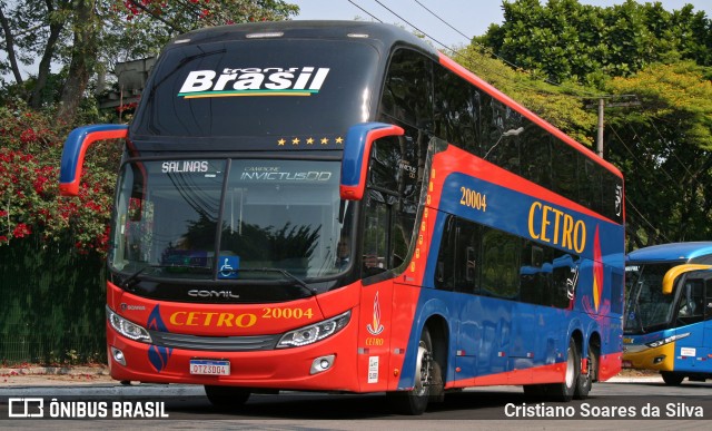 Viação Cetro 20004 na cidade de São Paulo, São Paulo, Brasil, por Cristiano Soares da Silva. Número da foto: #8246810.