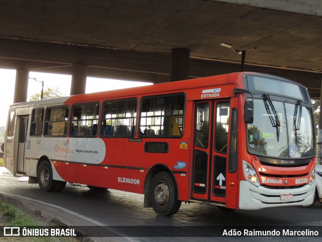 Viação Novo Retiro 88200 na cidade de Belo Horizonte, Minas Gerais, Brasil, por Adão Raimundo Marcelino. ID da foto: 8246926.