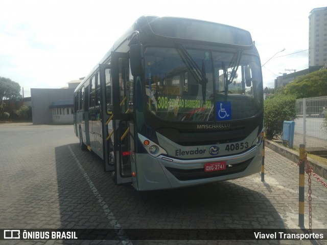 Viação Euclásio 40853 na cidade de Belo Horizonte, Minas Gerais, Brasil, por Viavel Transportes. ID da foto: 8297069.