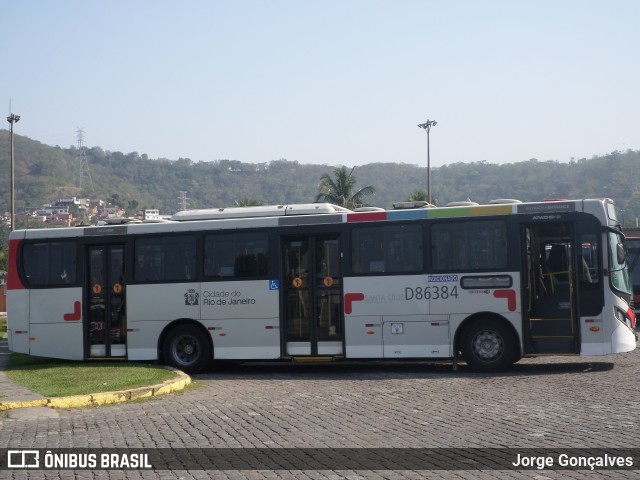 Auto Viação Jabour D86384 na cidade de Rio de Janeiro, Rio de Janeiro, Brasil, por Jorge Gonçalves. Número da foto: #8295580.