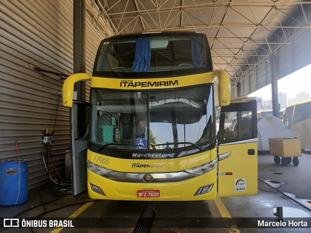 Viação Itapemirim 17005 na cidade de São Paulo, São Paulo, Brasil, por Marcelo Horta. Número da foto: #8295748.