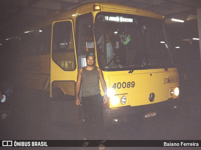 Viação Itapemirim 40089 na cidade de Muriaé, Minas Gerais, Brasil, por Baiano Ferreira. Número da foto: #8295177.