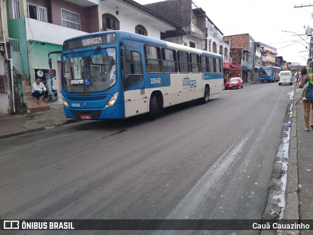 Concessionária Salvador Norte - CSN Transportes 10542 na cidade de Salvador, Bahia, Brasil, por Cauã Cauazinho. ID da foto: 8294311.