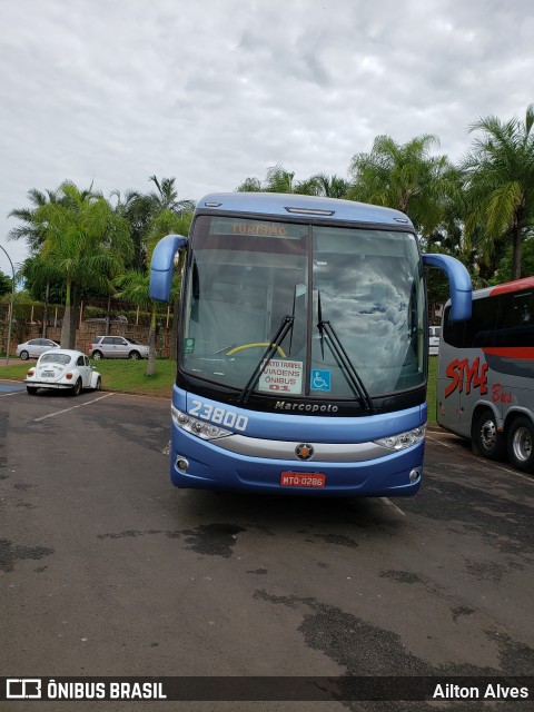 Viação Águia Branca 23800 na cidade de Olímpia, São Paulo, Brasil, por Ailton Alves. ID da foto: 8295792.