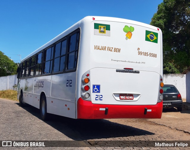 MDC - Viação Campos 212 na cidade de Nísia Floresta, Rio Grande do Norte, Brasil, por Matheus Felipe. Número da foto: #8296693.