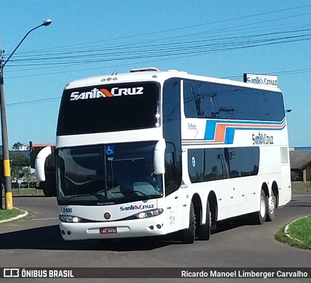 VUSC - Viação União Santa Cruz 2400 na cidade de Santa Cruz do Sul, Rio Grande do Sul, Brasil, por Ricardo Manoel Limberger Carvalho. ID da foto: 8294258.