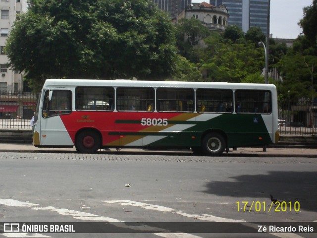 Viação Nossa Senhora de Lourdes 58025 na cidade de Rio de Janeiro, Rio de Janeiro, Brasil, por Zé Ricardo Reis. ID da foto: 8295558.