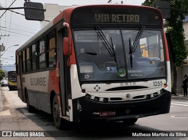 Viação Sul Fluminense 1255 na cidade de Volta Redonda, Rio de Janeiro, Brasil, por Matheus Martins da Silva. Número da foto: #8294924.