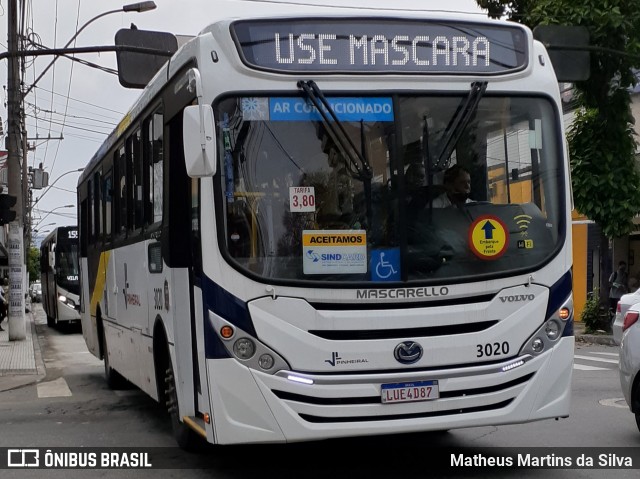 Viação Pinheiral 3020 na cidade de Volta Redonda, Rio de Janeiro, Brasil, por Matheus Martins da Silva. Número da foto: #8294912.