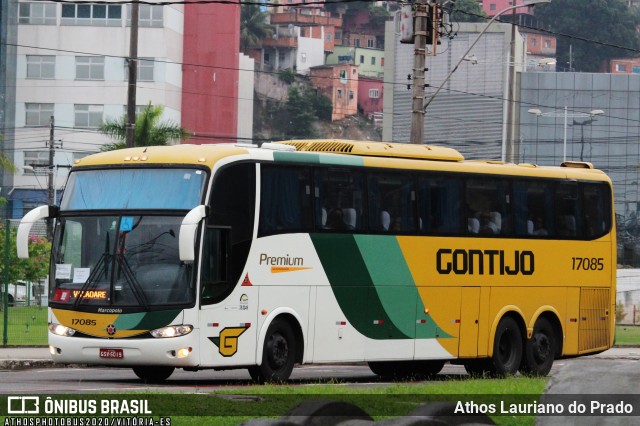 Empresa Gontijo de Transportes 17085 na cidade de Vitória, Espírito Santo, Brasil, por Athos Lauriano do Prado. ID da foto: 8296506.