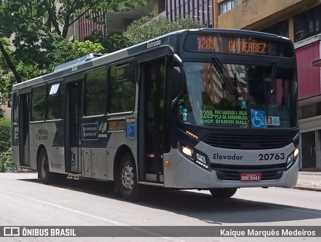 SM Transportes 20763 na cidade de Belo Horizonte, Minas Gerais, Brasil, por Kaique Marquês Medeiros . Número da foto: #8295315.