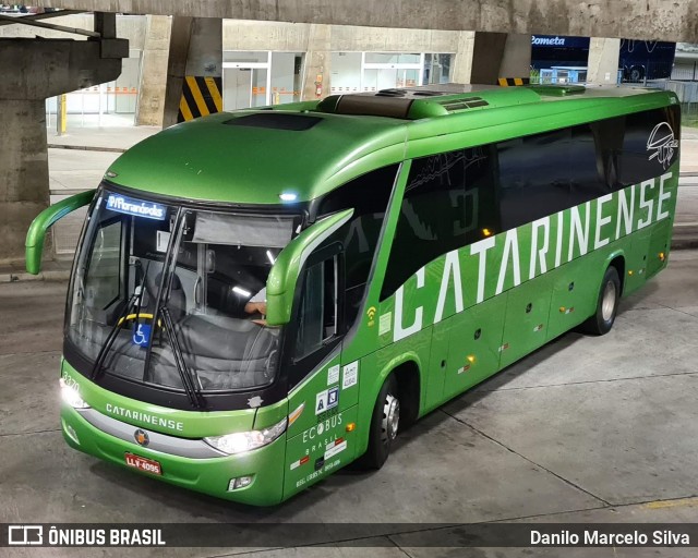 Auto Viação Catarinense 3370 na cidade de Curitiba, Paraná, Brasil, por Danilo Marcelo Silva. ID da foto: 8296569.