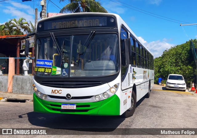 MDC - Viação Campos 1004 na cidade de Parnamirim, Rio Grande do Norte, Brasil, por Matheus Felipe. ID da foto: 8296716.