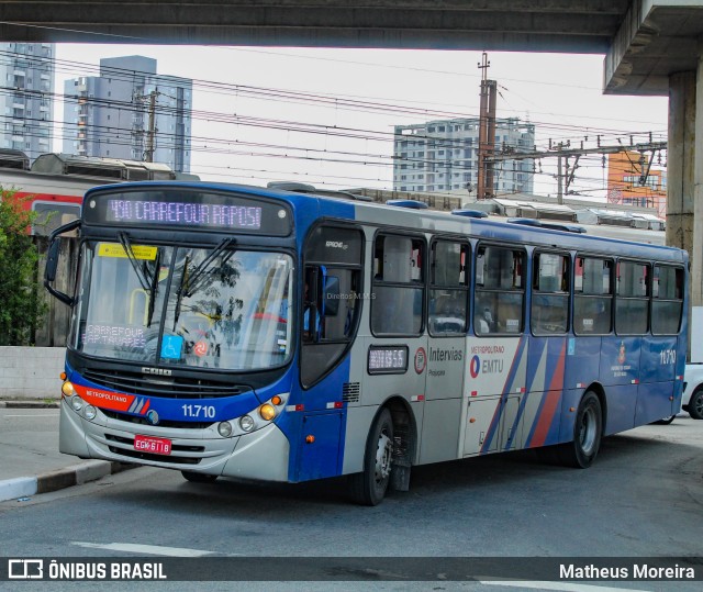 Viação Pirajuçara 11.710 na cidade de Osasco, São Paulo, Brasil, por Matheus Moreira. ID da foto: 8298766.