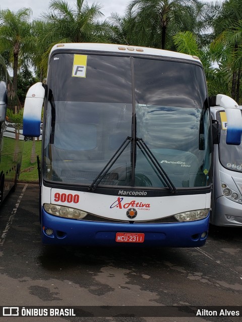 Ativa Turismo e Transporte 9000 na cidade de Olímpia, São Paulo, Brasil, por Ailton Alves. ID da foto: 8297864.