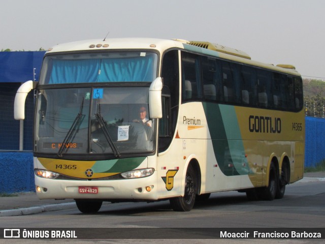 Empresa Gontijo de Transportes 14365 na cidade de São Paulo, São Paulo, Brasil, por Moaccir  Francisco Barboza. ID da foto: 8297889.