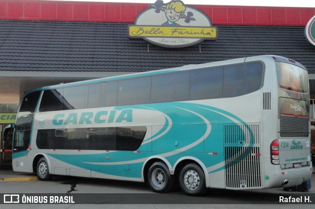 Viação Garcia 7214 na cidade de Brasil, por Rafael H.. Número da foto: #8298973.
