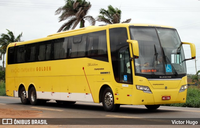 Viação Itapemirim 48127 na cidade de Santa Maria do Pará, Pará, Brasil, por Victor Hugo. Número da foto: #8299014.