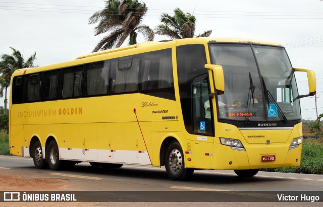 Viação Itapemirim 48127 na cidade de Santa Maria do Pará, Pará, Brasil, por Victor Hugo. ID da foto: 8299014.