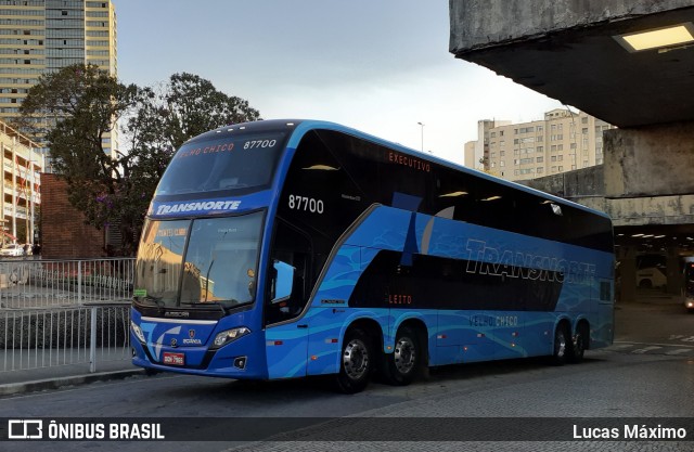Transnorte - Transporte e Turismo Norte de Minas 87700 na cidade de Belo Horizonte, Minas Gerais, Brasil, por Lucas Máximo. Número da foto: #8298686.