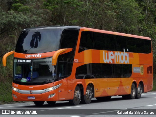 We Mobi 3726 na cidade de Petrópolis, Rio de Janeiro, Brasil, por Rafael da Silva Xarão. ID da foto: 8300407.