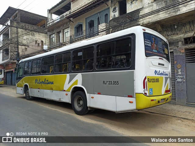 Viação Nilopolitana RJ 123.055 na cidade de Nilópolis, Rio de Janeiro, Brasil, por Walace dos Santos. Número da foto: #8297740.