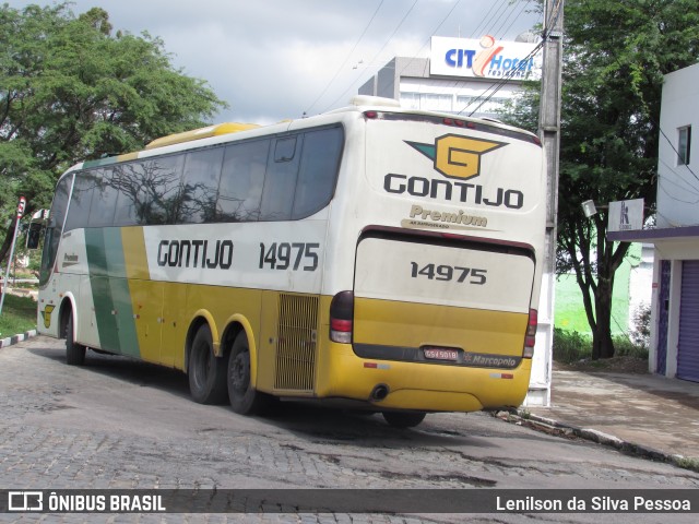 Empresa Gontijo de Transportes 14975 na cidade de Caruaru, Pernambuco, Brasil, por Lenilson da Silva Pessoa. Número da foto: #8302479.