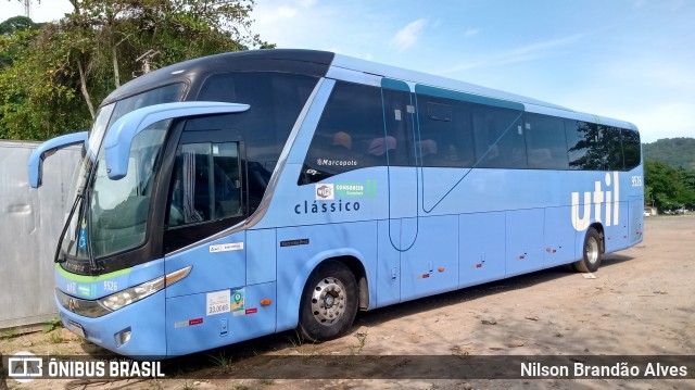 UTIL - União Transporte Interestadual de Luxo 9526 na cidade de Angra dos Reis, Rio de Janeiro, Brasil, por Nilson Brandão Alves. Número da foto: #8302648.