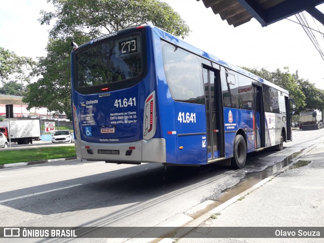 Radial Transporte Coletivo 41.641 na cidade de Arujá, São Paulo, Brasil, por Olavo Souza. ID da foto: 8301661.