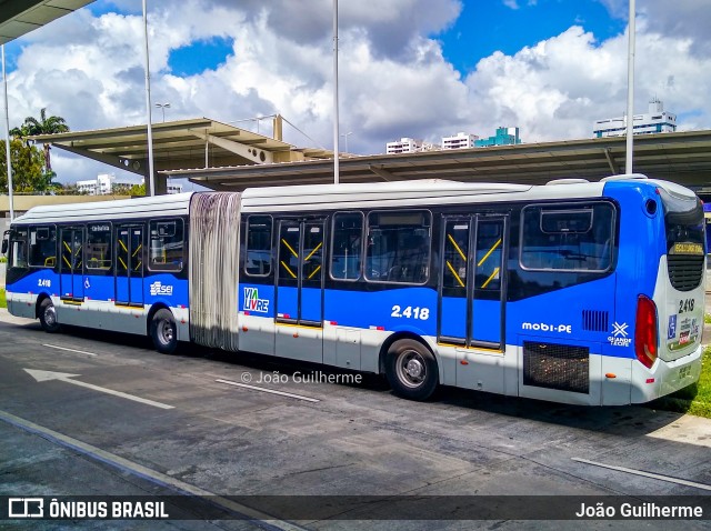 Mobibrasil São Lourenço >>> Mobi-PE 2.418 na cidade de Recife, Pernambuco, Brasil, por João Guilherme. Número da foto: #8301088.
