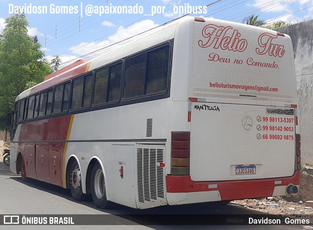 Helio Turismo 3960 na cidade de Canindé, Ceará, Brasil, por Davidson  Gomes. Número da foto: #8302642.