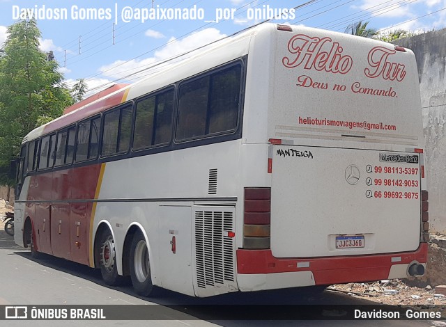 Helio Turismo 3960 na cidade de Canindé, Ceará, Brasil, por Davidson  Gomes. ID da foto: 8302642.