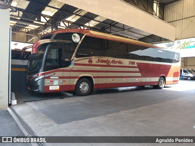 Santa Maria Fretamento e Turismo > Transportes Santa Maria(SP) 700 na cidade de São Bernardo do Campo, São Paulo, Brasil, por Agnaldo Penides. Número da foto: #8301172.