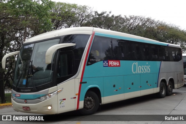 Empresa de Ônibus Nossa Senhora da Penha 50020 na cidade de São Paulo, São Paulo, Brasil, por Rafael H.. ID da foto: 8302273.