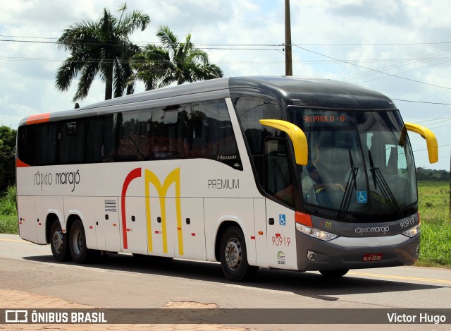 Rápido Marajó 90919 na cidade de Santa Maria do Pará, Pará, Brasil, por Victor Hugo. Número da foto: #8301354.