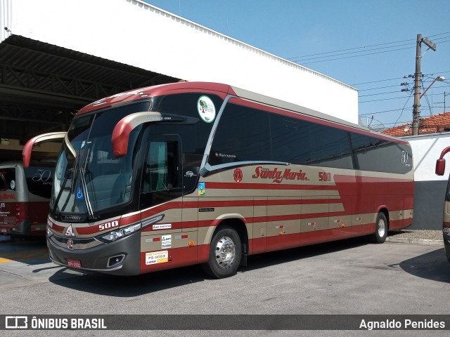 Santa Maria Fretamento e Turismo > Transportes Santa Maria(SP) 500 na cidade de São Bernardo do Campo, São Paulo, Brasil, por Agnaldo Penides. Número da foto: #8302643.
