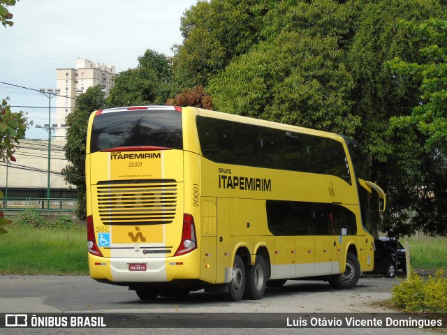 Viação Itapemirim 20001 na cidade de Campos dos Goytacazes, Rio de Janeiro, Brasil, por Luis Otávio Vicente Domingues. ID da foto: 8303097.