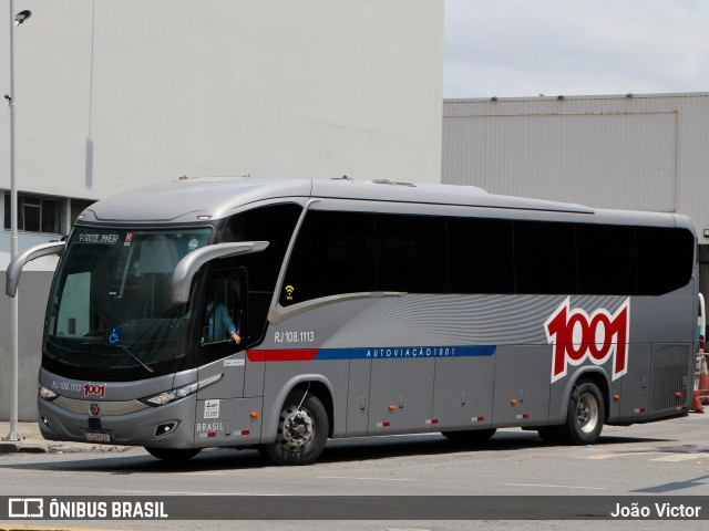 Auto Viação 1001 108.1113 na cidade de Rio de Janeiro, Rio de Janeiro, Brasil, por João Victor. Número da foto: #8303282.