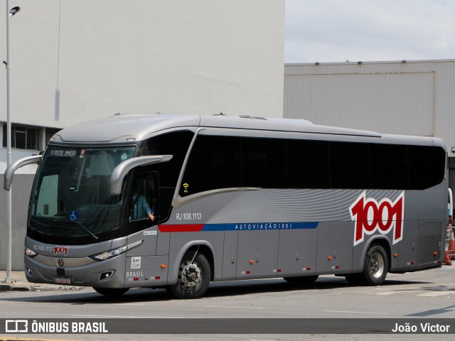 Auto Viação 1001 108.1113 na cidade de Rio de Janeiro, Rio de Janeiro, Brasil, por João Victor. ID da foto: 8303282.