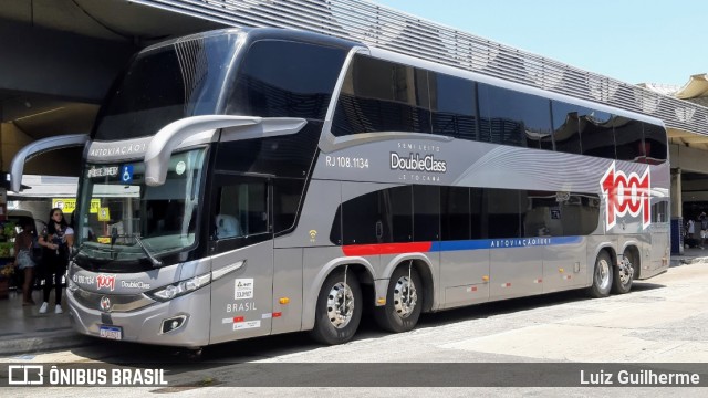 Auto Viação 1001 RJ 108.1134 na cidade de Rio de Janeiro, Rio de Janeiro, Brasil, por Luiz Guilherme. Número da foto: #8301312.