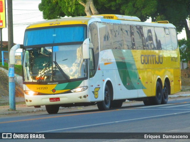 Empresa Gontijo de Transportes 14720 na cidade de Eunápolis, Bahia, Brasil, por Eriques  Damasceno. ID da foto: 8306373.