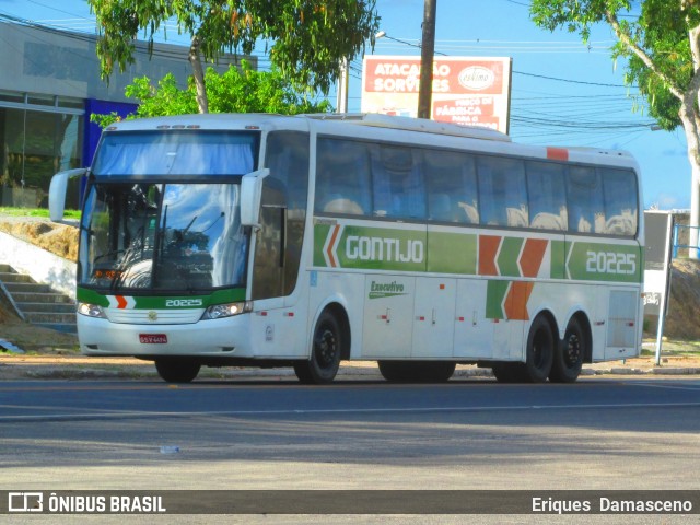 Empresa Gontijo de Transportes 20225 na cidade de Eunápolis, Bahia, Brasil, por Eriques  Damasceno. ID da foto: 8306377.